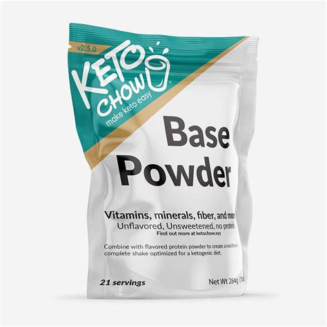 keto chow base powder|Base Powder